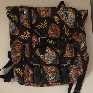 Legend of Zelda Link small backpack book bag